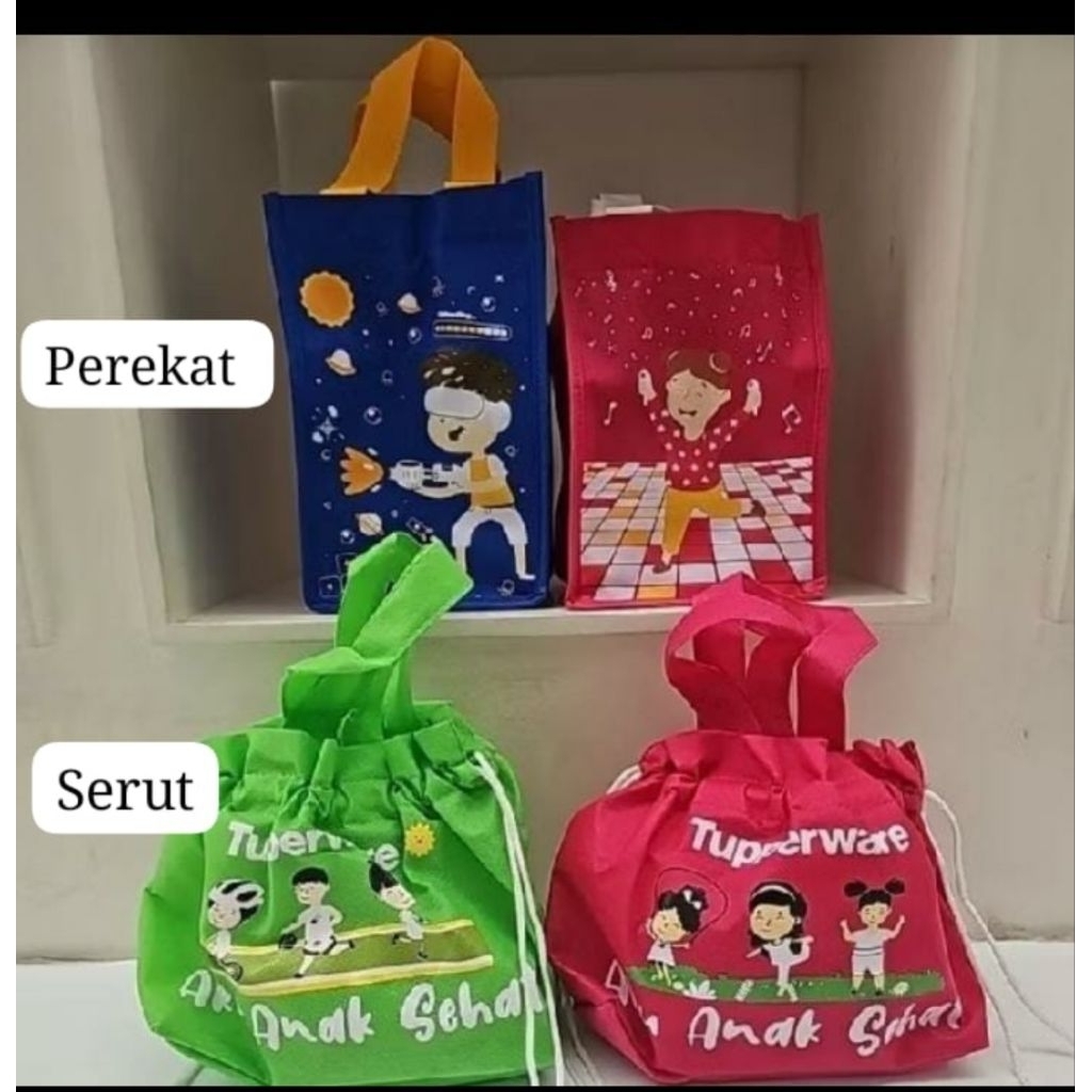 tas bekal original Tupperware
