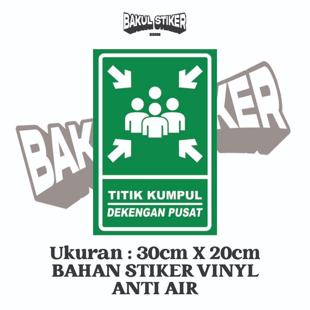 STIKER VINYL TITIK KUMPUL - TITIK KUMPUL WONG MUMET  -  STIKER RAMBU TITIK KUMPUL - HIASAN STIKER