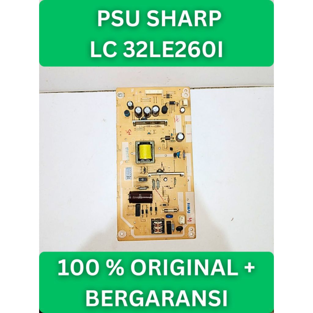 Psu Sharp LC 32LE260I Power Supply Sharp LC32LE260I Mesin Sharp LC 32LE260I Module Sharp LC32LE260I 