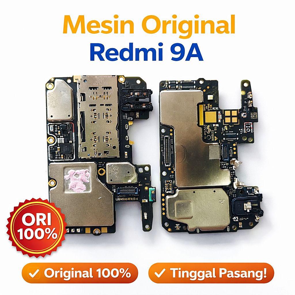 Mesin redmi 9a asli original 100% bekas repair - Mesin for redmi 9a stuck logo matot buat bahan