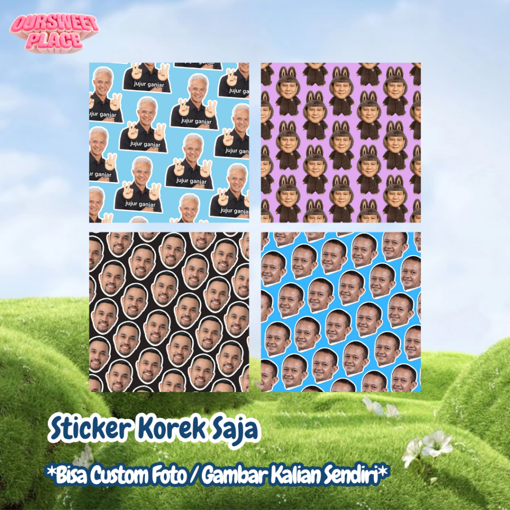 STICKER PREMIUM | FREE DESIGN | LOGO | GAMBAR | CRICKET | HUGO | BARA | MAGNET | ZIPPO
