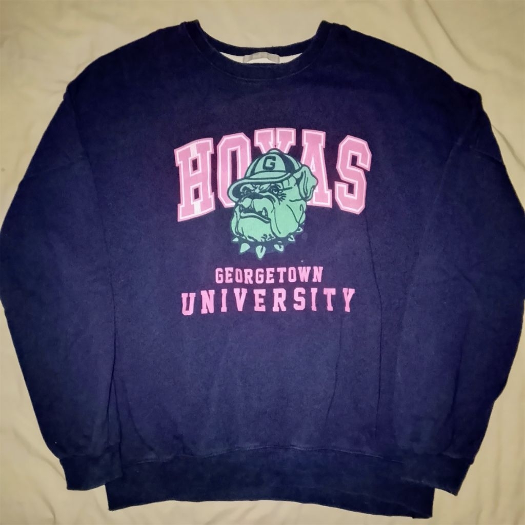 Crewneck Hoxas Georgetown UNIVERSITY