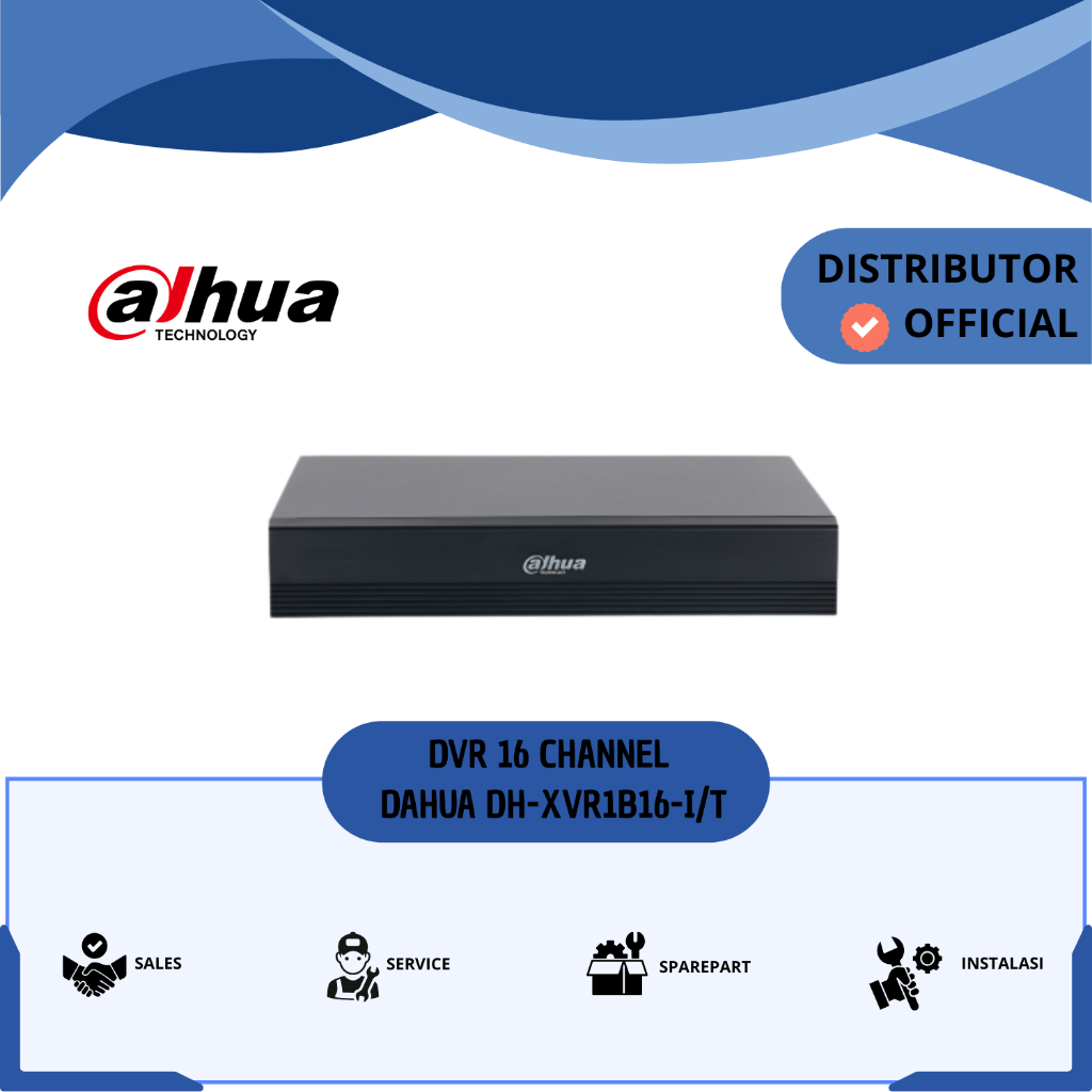 DVR 16 CHANNEL DAHUA DH-XVR1B16-I/T