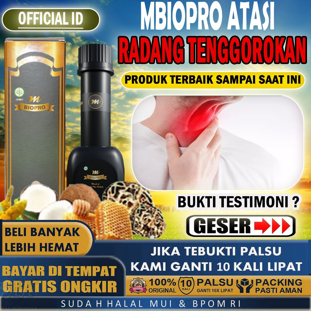 Obat Radang, Obat radang Tenggorokan Dewasa, Radang Kerongkongan, Radang Mulut, Radang Gusi Ampuh He