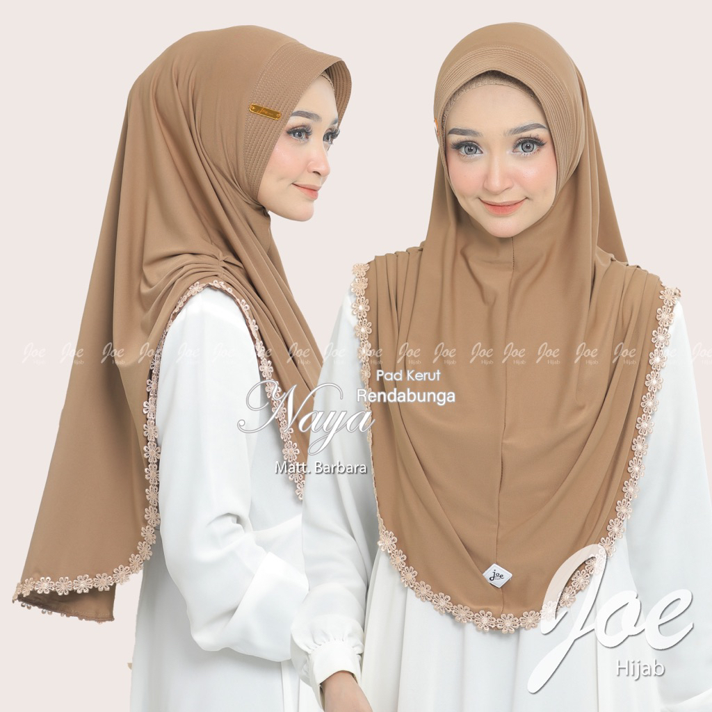 SKD JILBAB Kerut Naya Renda