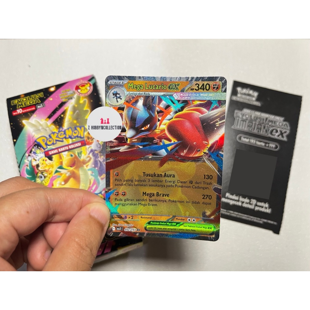 Mega Lucario EX RR | Pokemon TCG Indonesia