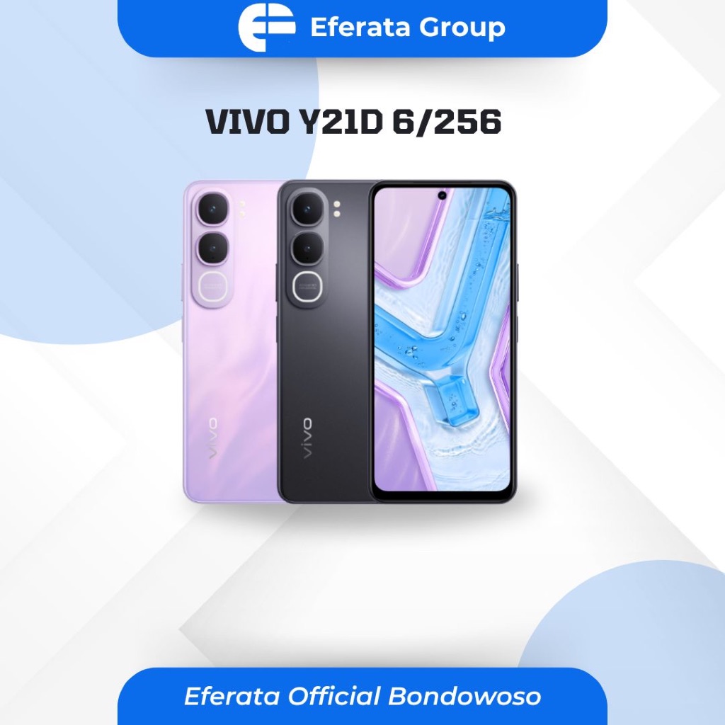 Handphone Vivo Y21d 4/128GB, 6/128GB, 8/128GB, 6/256GB 4G