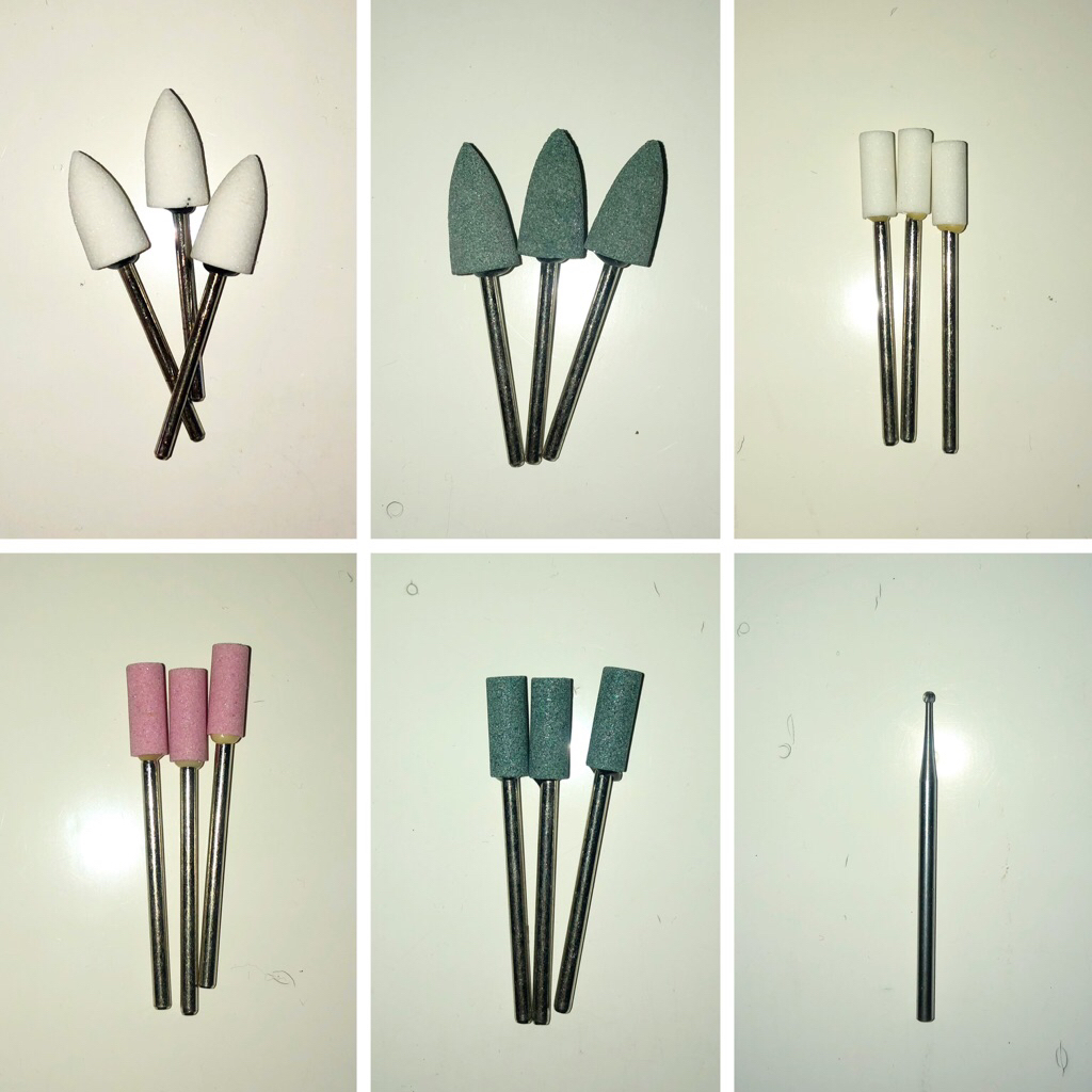 Bur Poles Dental Stone Akrilik Low Speed Straight
