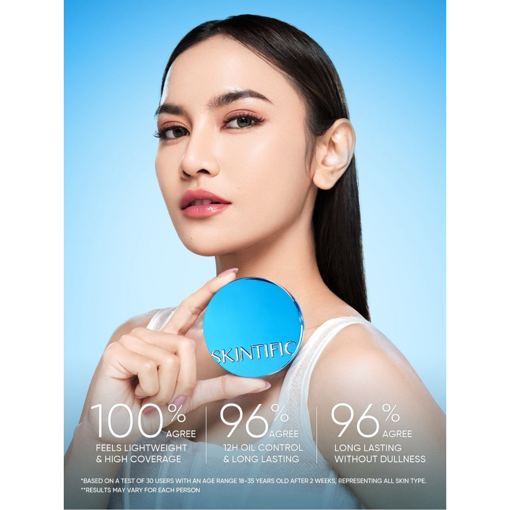 Skintific cushion/skintific serum/skintific facial wash/skintific moisturizer