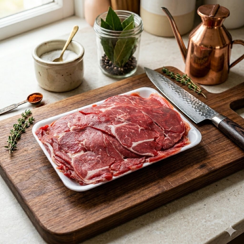 Daging Slice Less Fat Beef AUS Rendah Lemak 500gr - Dersa Frozen Food Depok