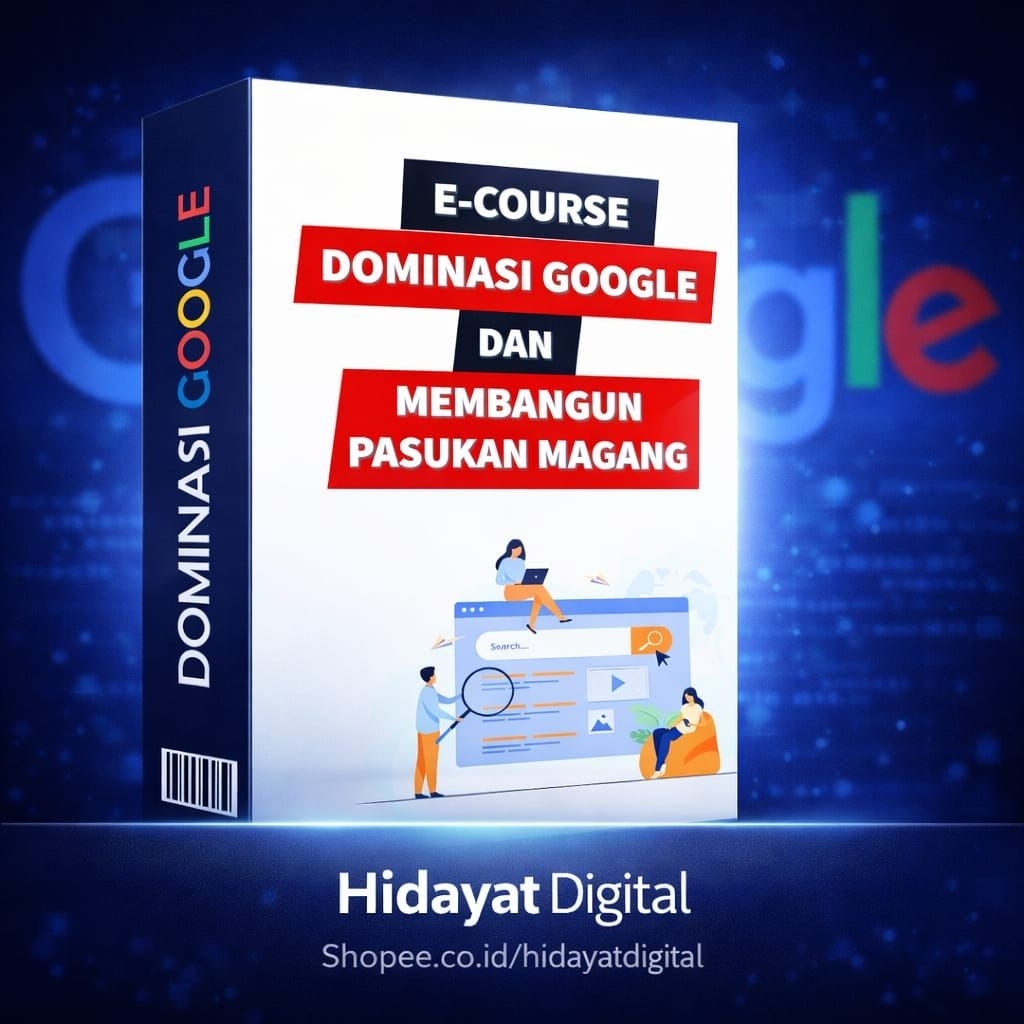 WORKSHOP TUTORIAL DOMINASI GOOGLE DAN MEMBANGUN PASUKAN MAGANG DIGITAL MARKETING ONLINE PELUANG USAH