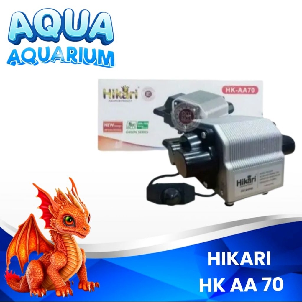 AERATOR HIKARI AA 70 AERATOR KOLAM KOI AIR PUMP KOLAM IKAN