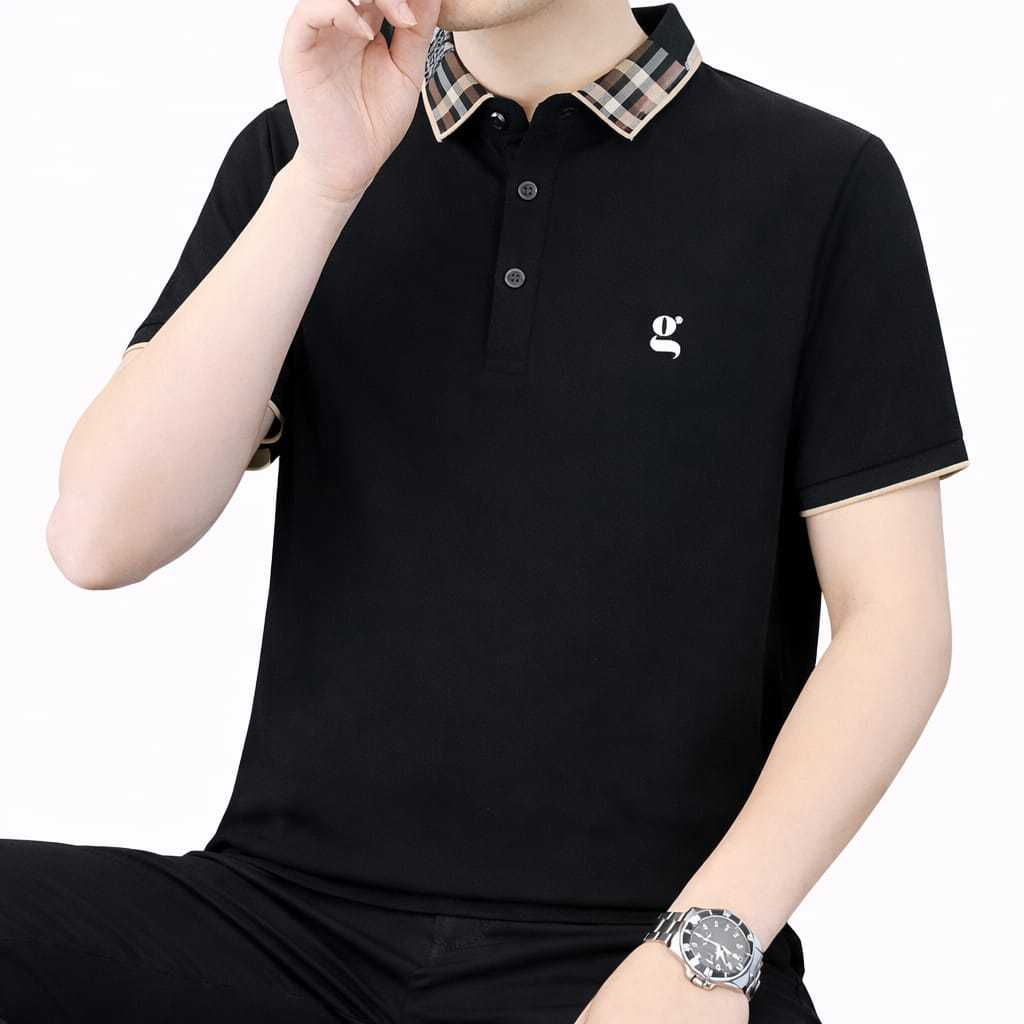 TRINECK BAJU PRIA Distro Bandung Polo Shirt Pria Motif kerah Sporty Formal Polo Shirt Motif Original