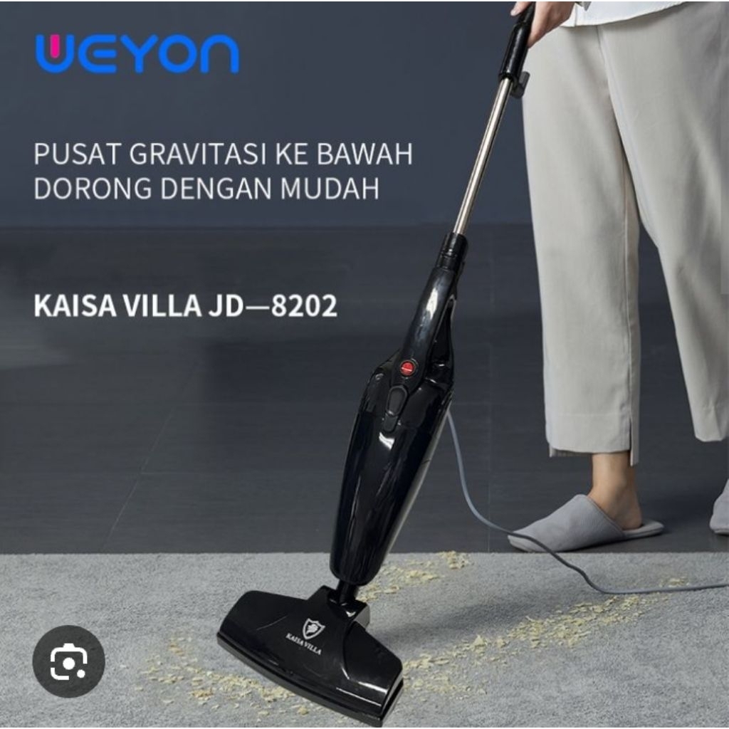 WEYON Penyedot Debu Genggam - Desain Kebisingan Rendah, Filter HEPA, Pembersihan Mudah