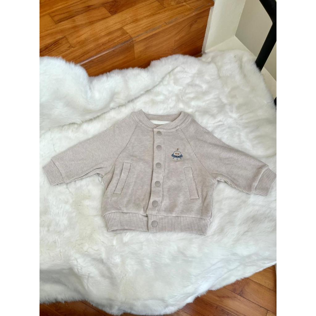 Brown Alien Baby Jacket - Minifash - Jaket Bayi