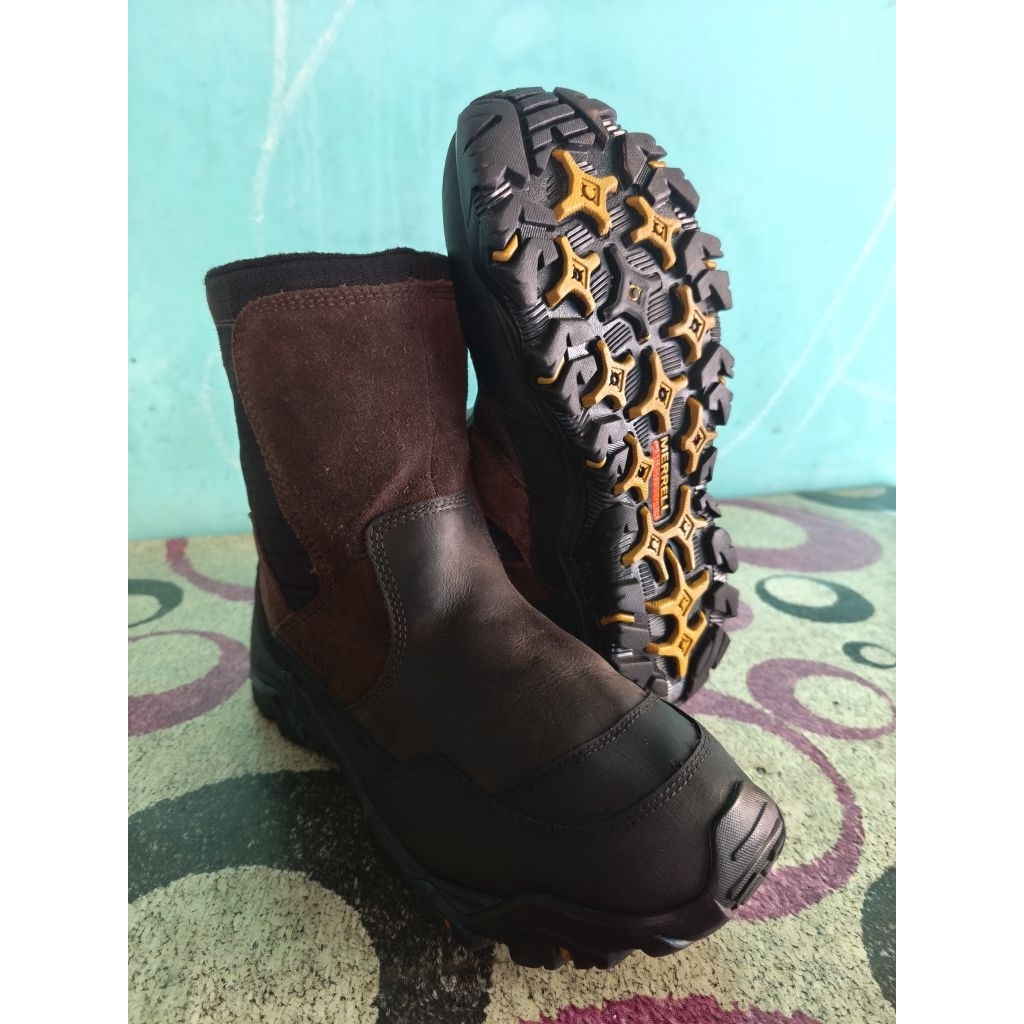 Merrell Polarand Rove Zip Espresso Boots