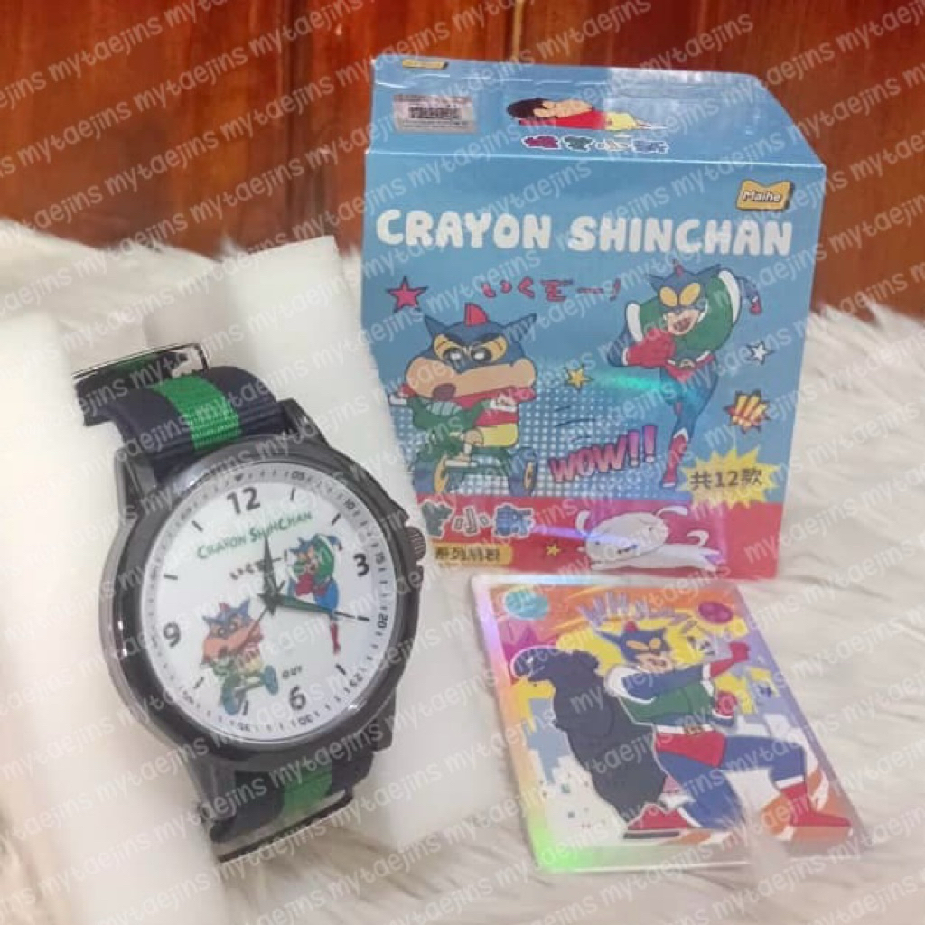 BLINDBOX SELECTED WRIST WATCH SPONGEBOB SQUARE PANTS CRAYON SHINCHAN DETECTIVE CONAN
