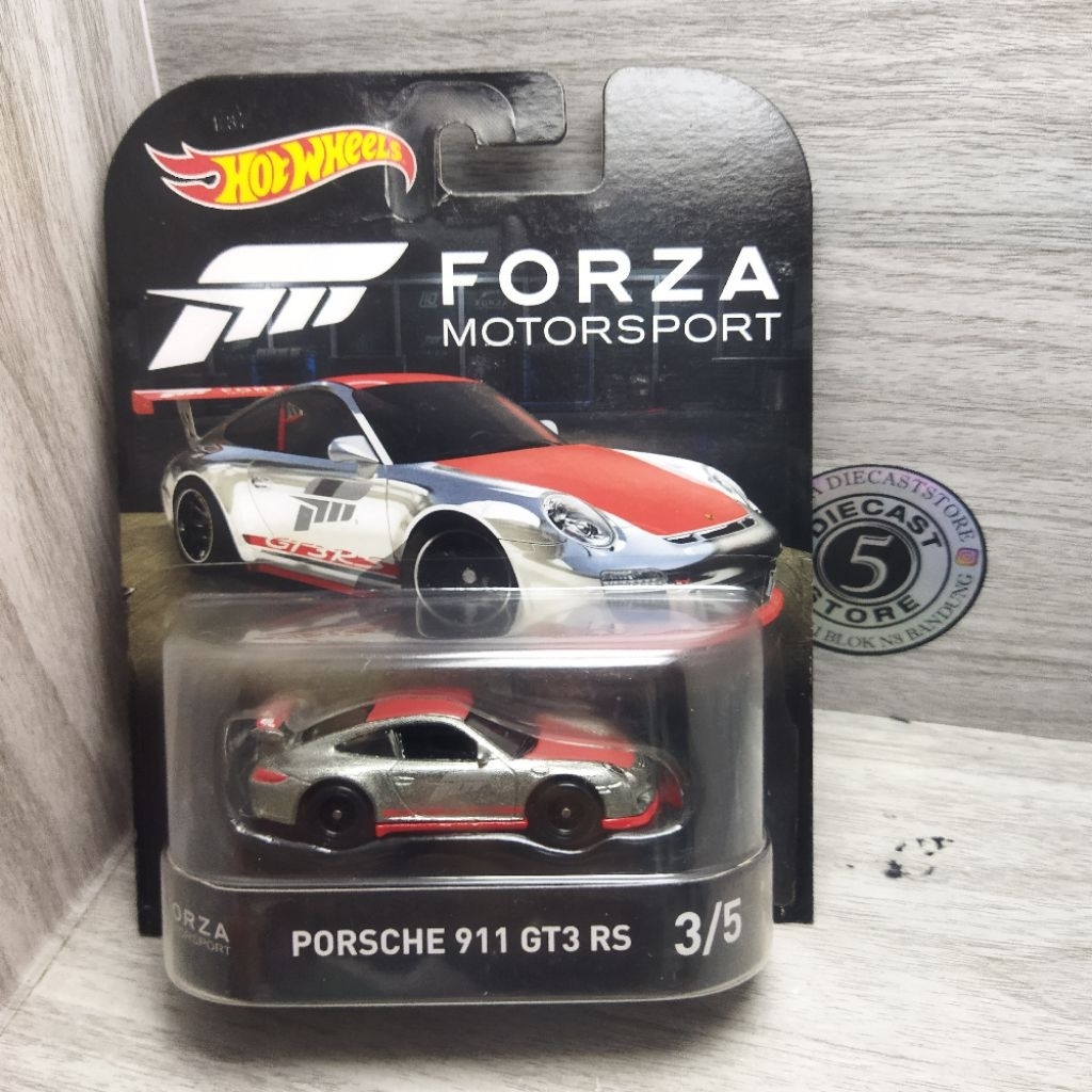 Hotwheels Forza Motorsport Porsche 911 GT3 RS