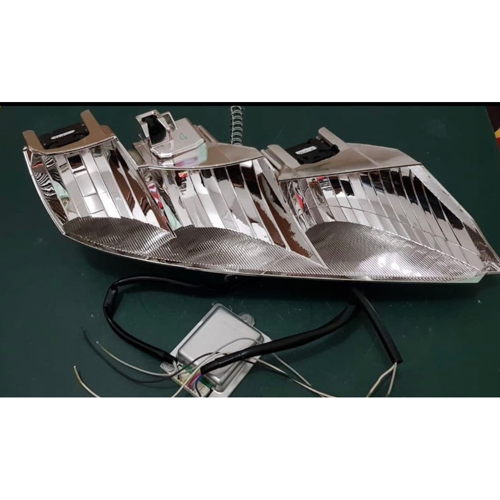Emiter projie reflector OEM All New Rush Terios lengkap driver