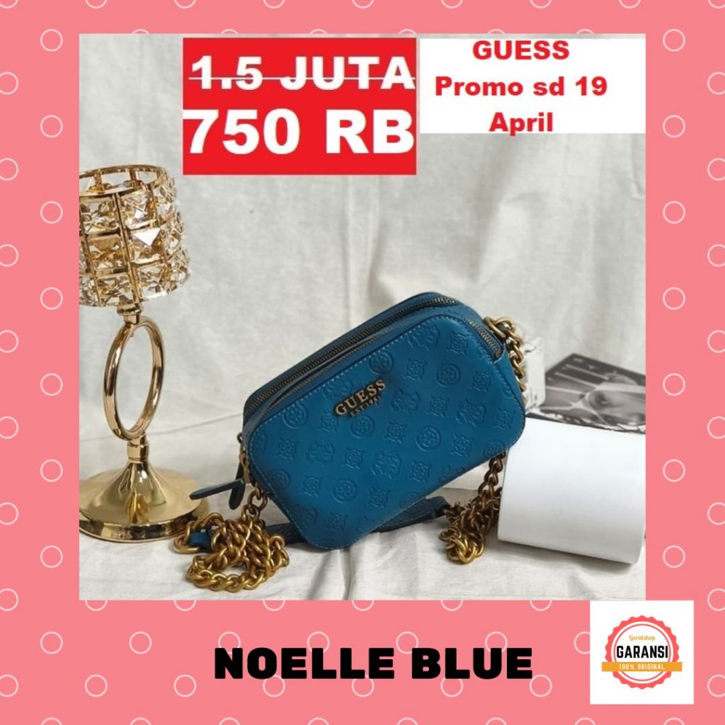 Tas selempang sling bag wanita SALE Guess seri NOELLE CAMERA 100% ORI