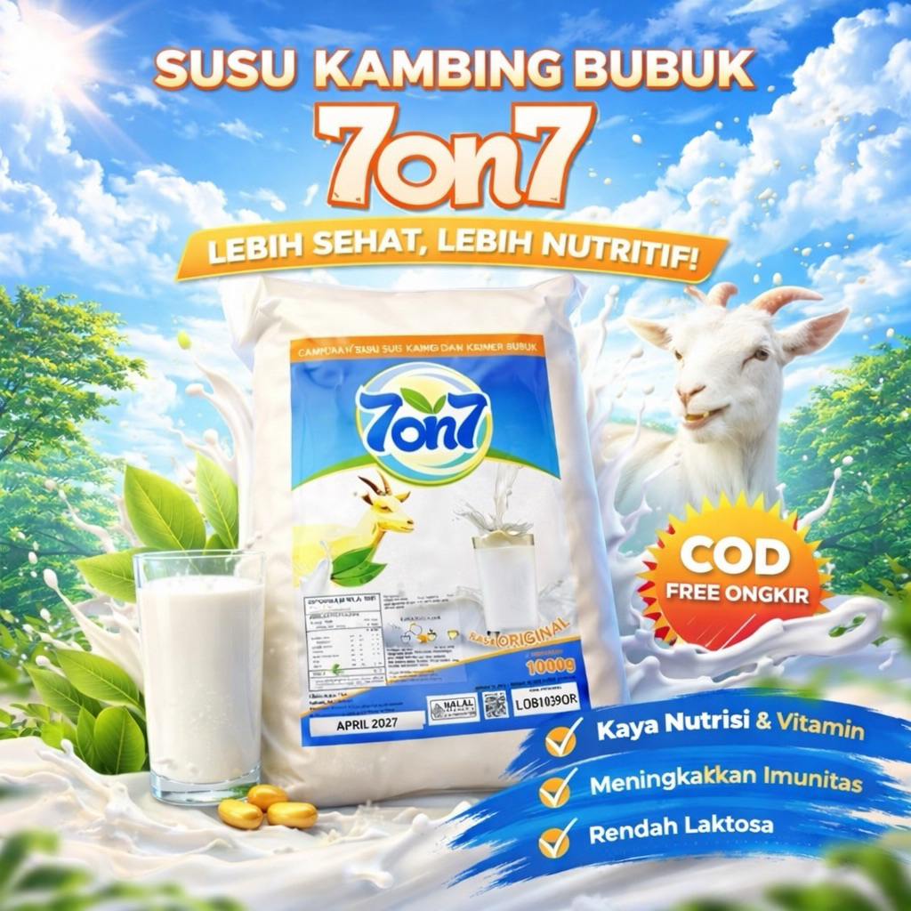 7on7 Susu Kambing Etawa 1000gr
