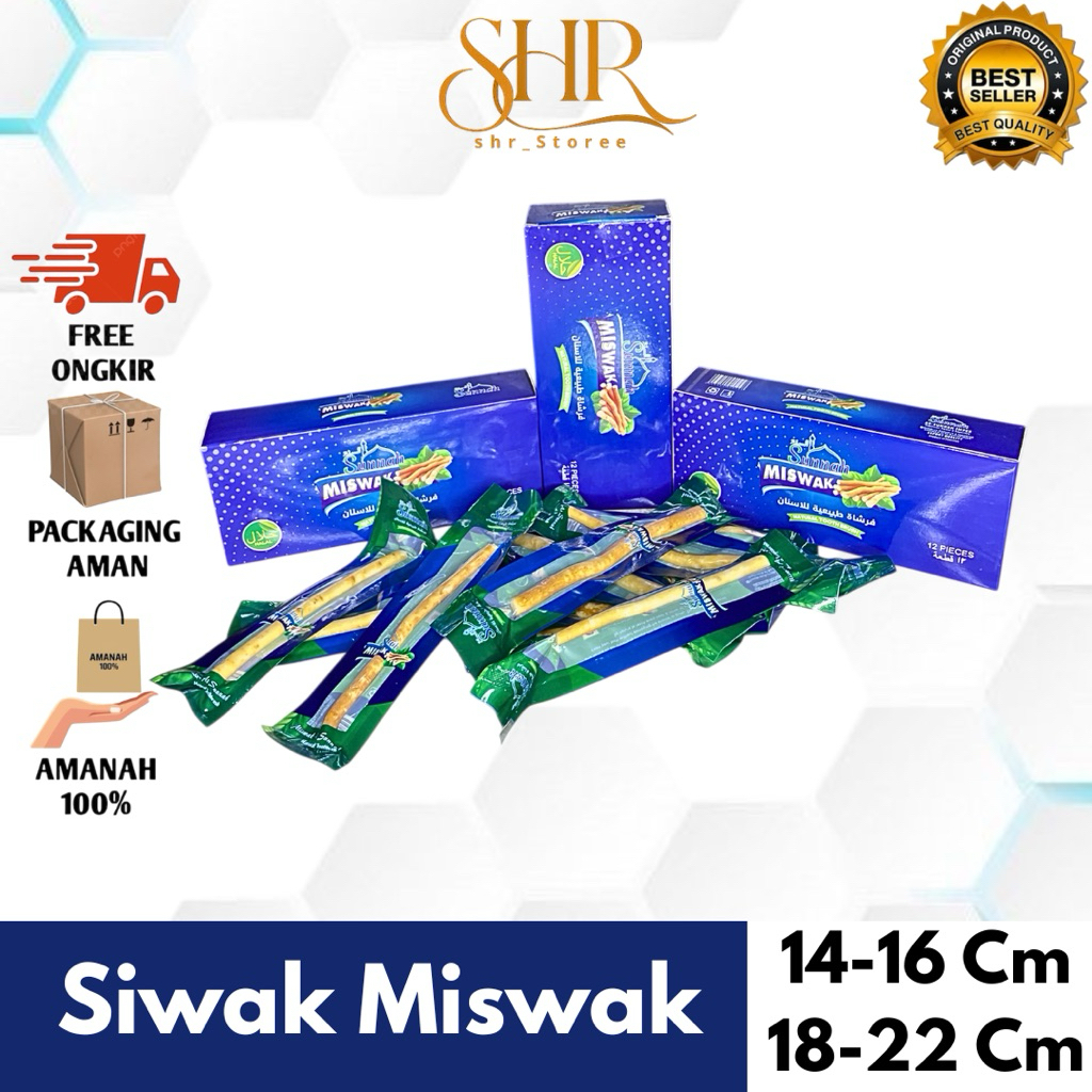 Siwak Premium / Siwak Sunah Nabi / Miswak Siwak / Siwak Murah
