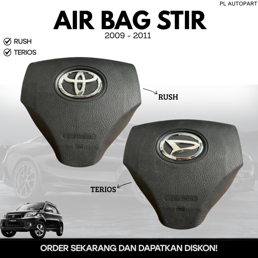 AIR BAG STIR RUSH TERIOS LAMA 2009 - 2011