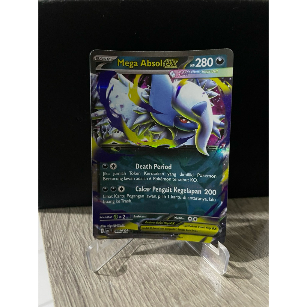 Mega Absol EX 086/126, Pokemon TCG Indonesia