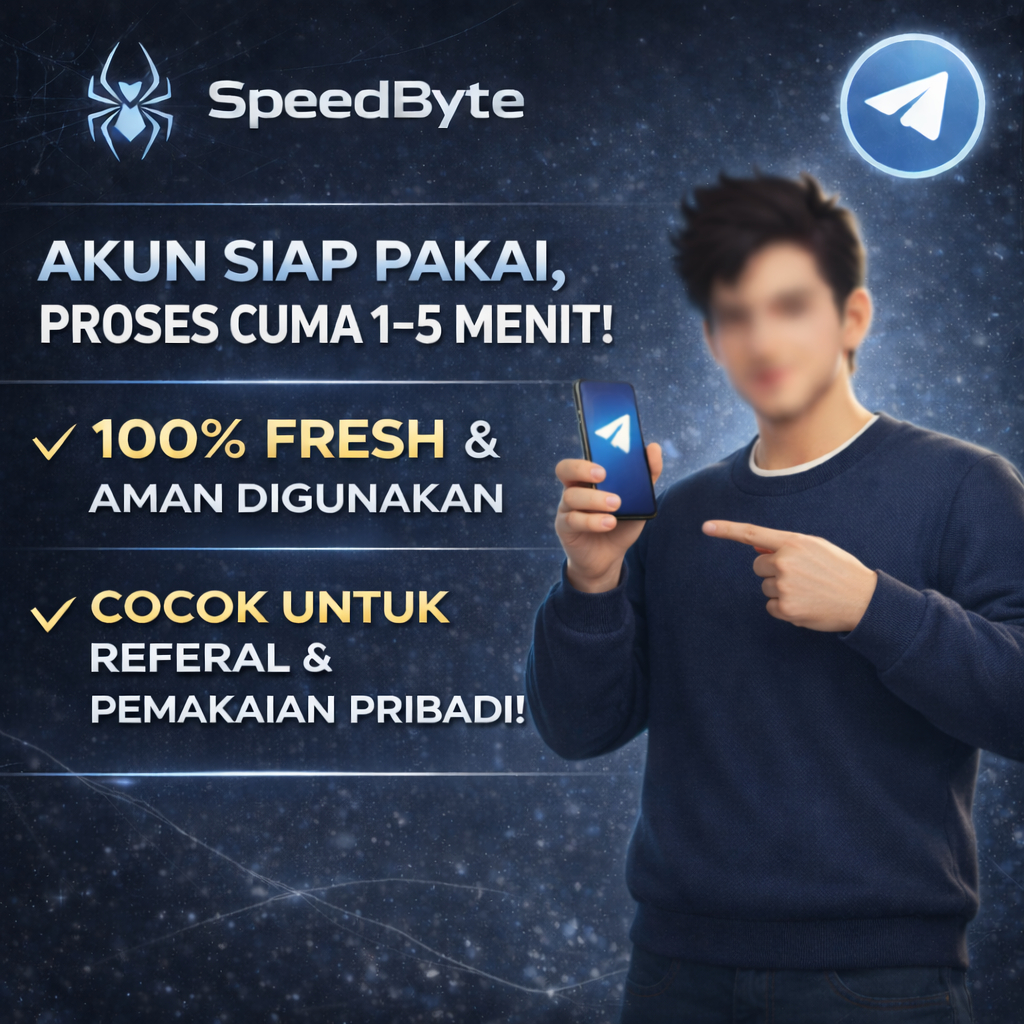 Akun Telegram Fresh Proses Sangat Cepat