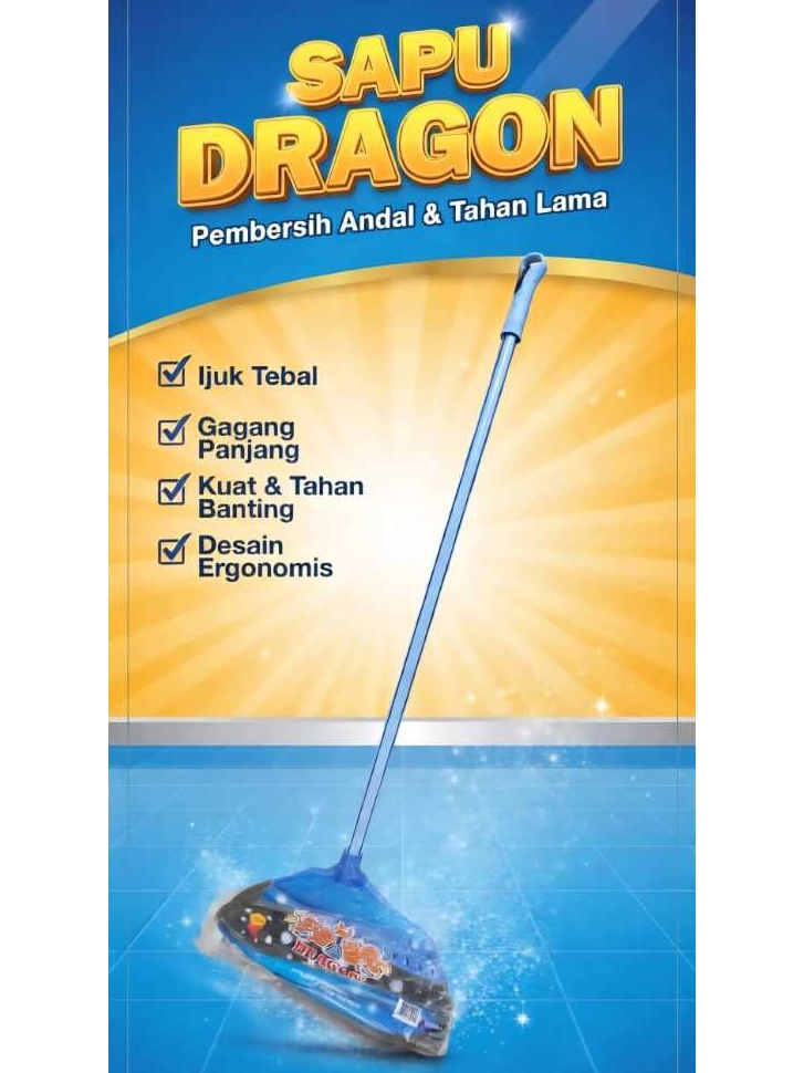 Sapu ijuk Dragon JUMBO,ijuk tebal