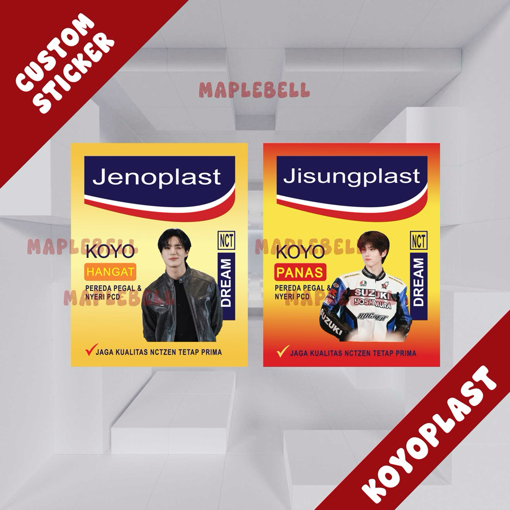 Custom sticker KPOP freebies koyo