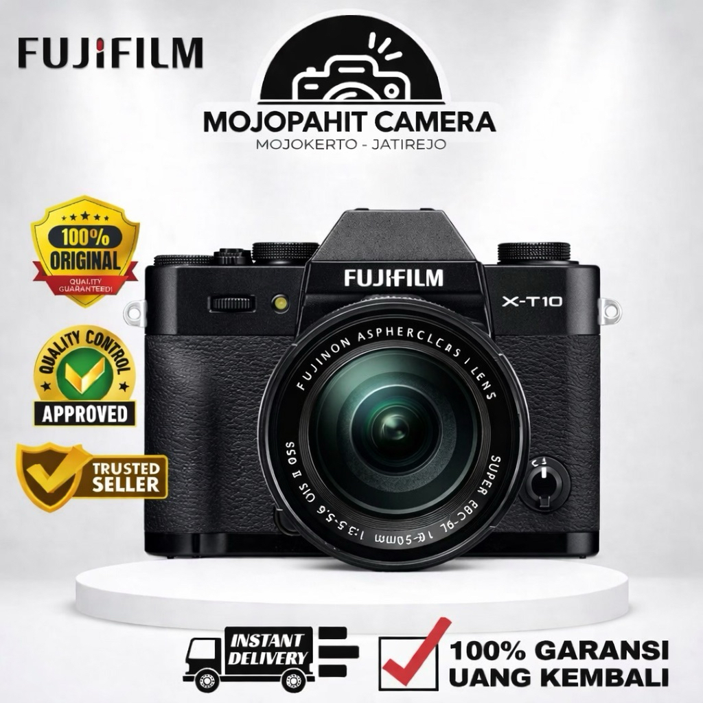 FUJIFILM XT10 LENSA KIT 16 - 50 NORMAL SECOND BERGARANSI