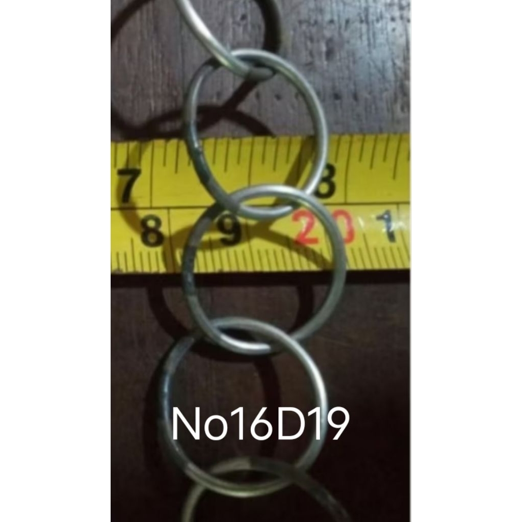 NO 16D19 Batu Rantai Kawat Jala Ikan Las