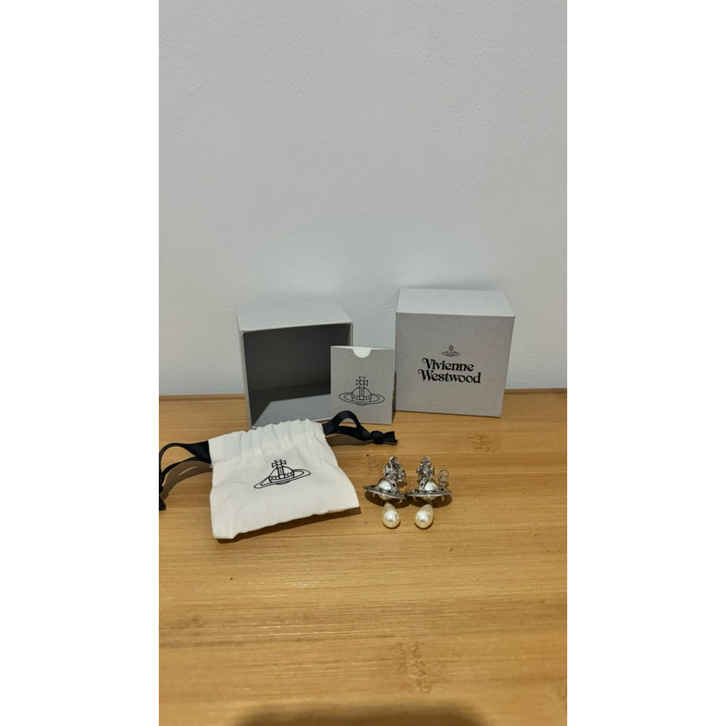 Vivienne Westwood Pearl Drop Earrings