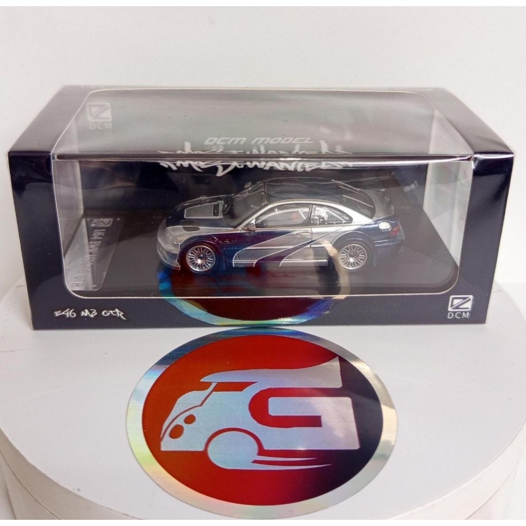DCM Model BMW E46 M3 GTR Need For Speed Most Wanted "Razor Car" 1/64 (Sealed)