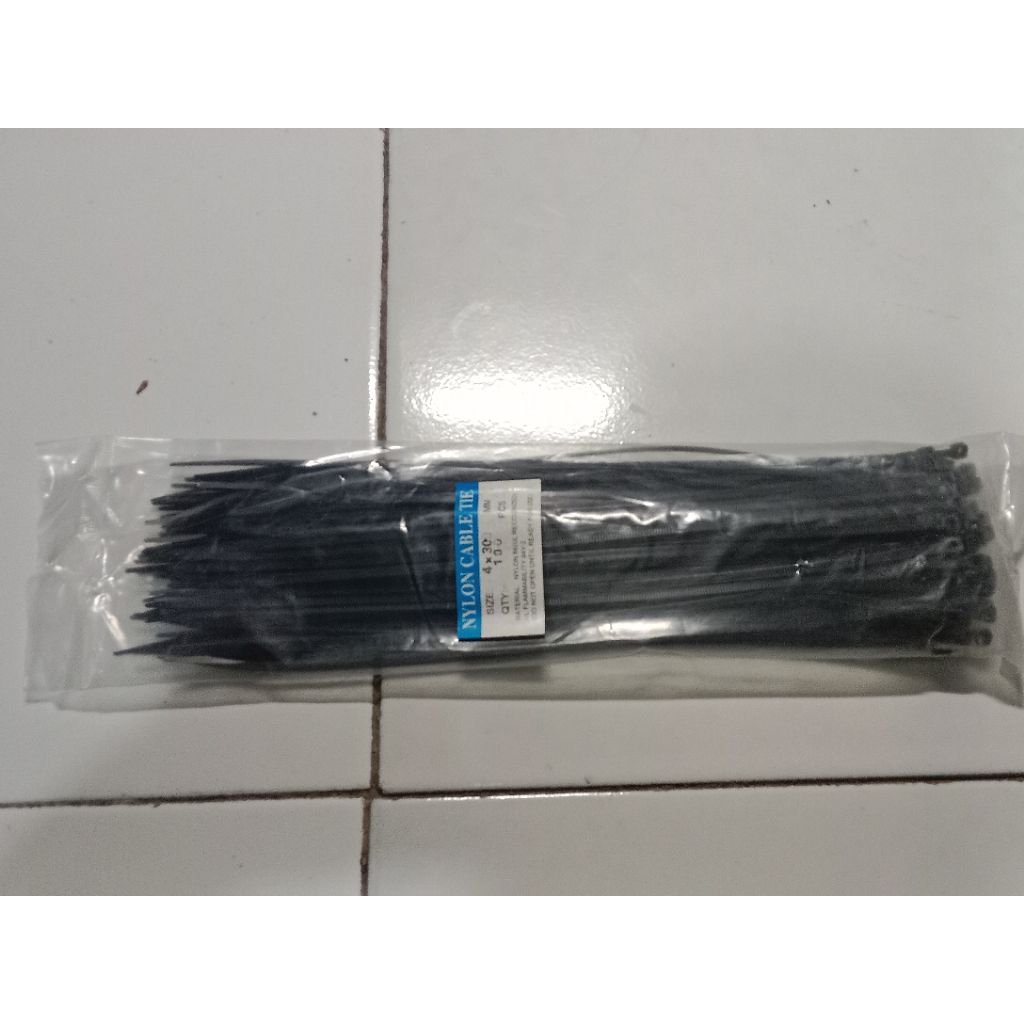 kabel ties cable tie besar 4x300mm/30cm kabel ties panjang