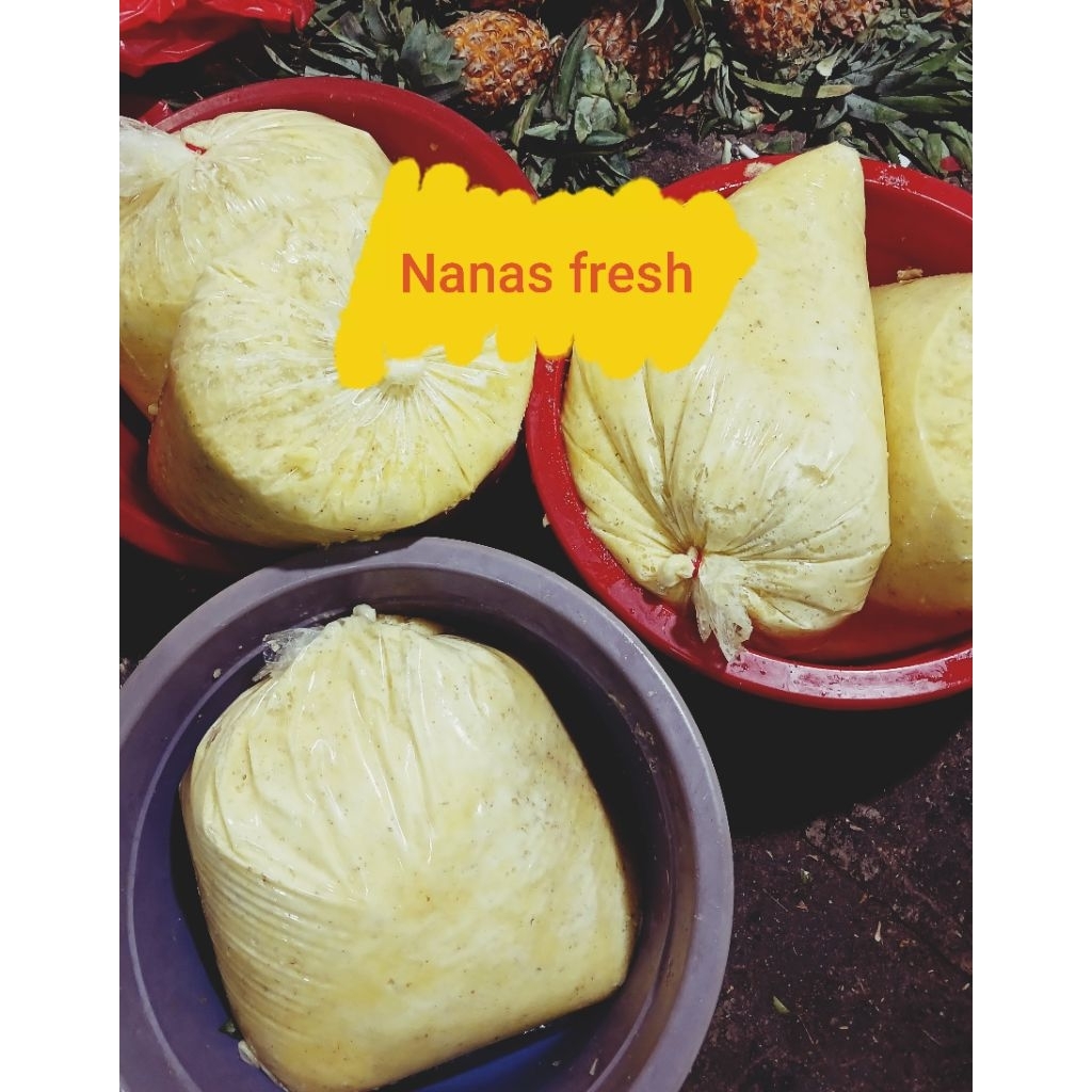 nanas Palembang parut paket 5 kg bersih