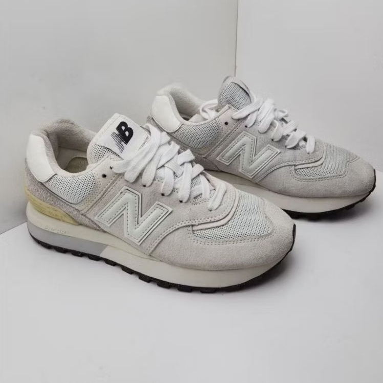 Sepatu Sneakers NEW BALANCE 574 LEGACY CASUAL CLASSIC GREY/WHITE
