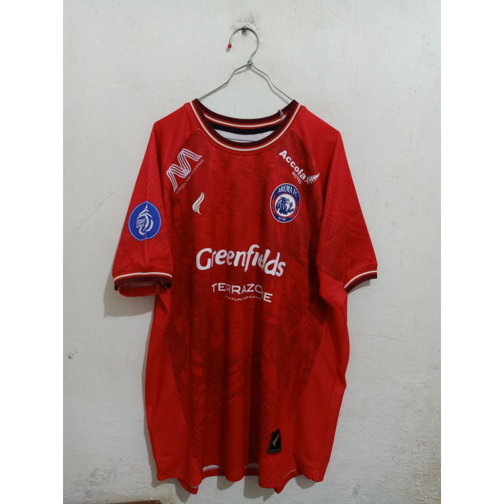 Jersey Arema Cronus Malang FC Kiper Home Liga 1 2024 2025 Original MATCHWORN L. FRIGERI ETAMS