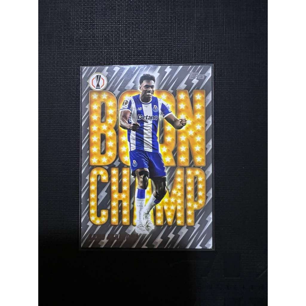 2025-26 Topps UEFA Club Competitions #BC-10 Samu Aghehowa Born Champ