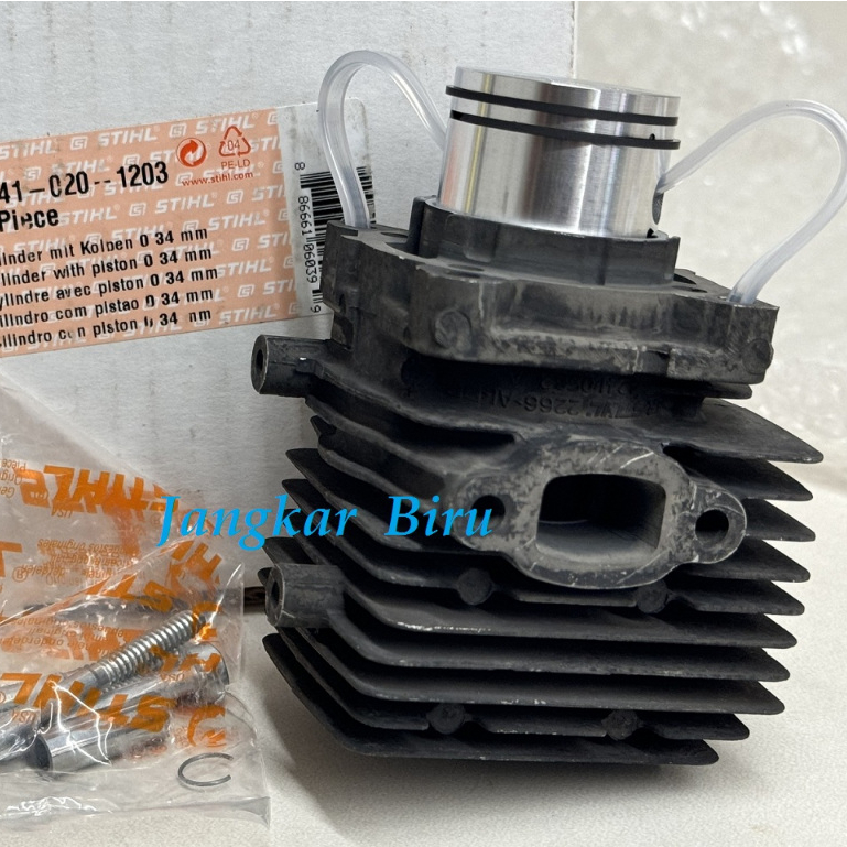 Cylinder Blok Boring Furing d34mm Blower BR-200 ST Asli