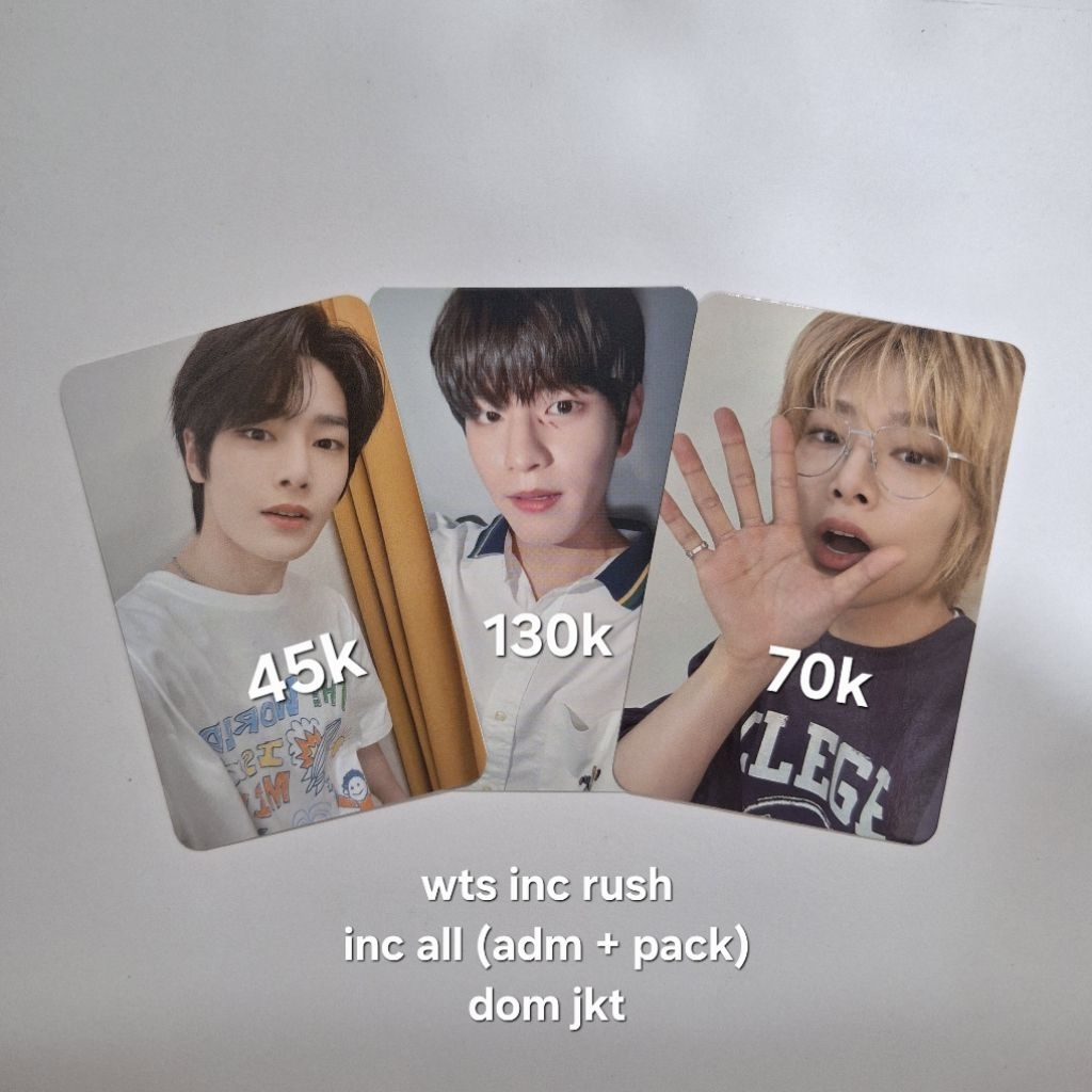 photocard pc official seungmin i.n stray kids swif inseng season greeting mahagrid