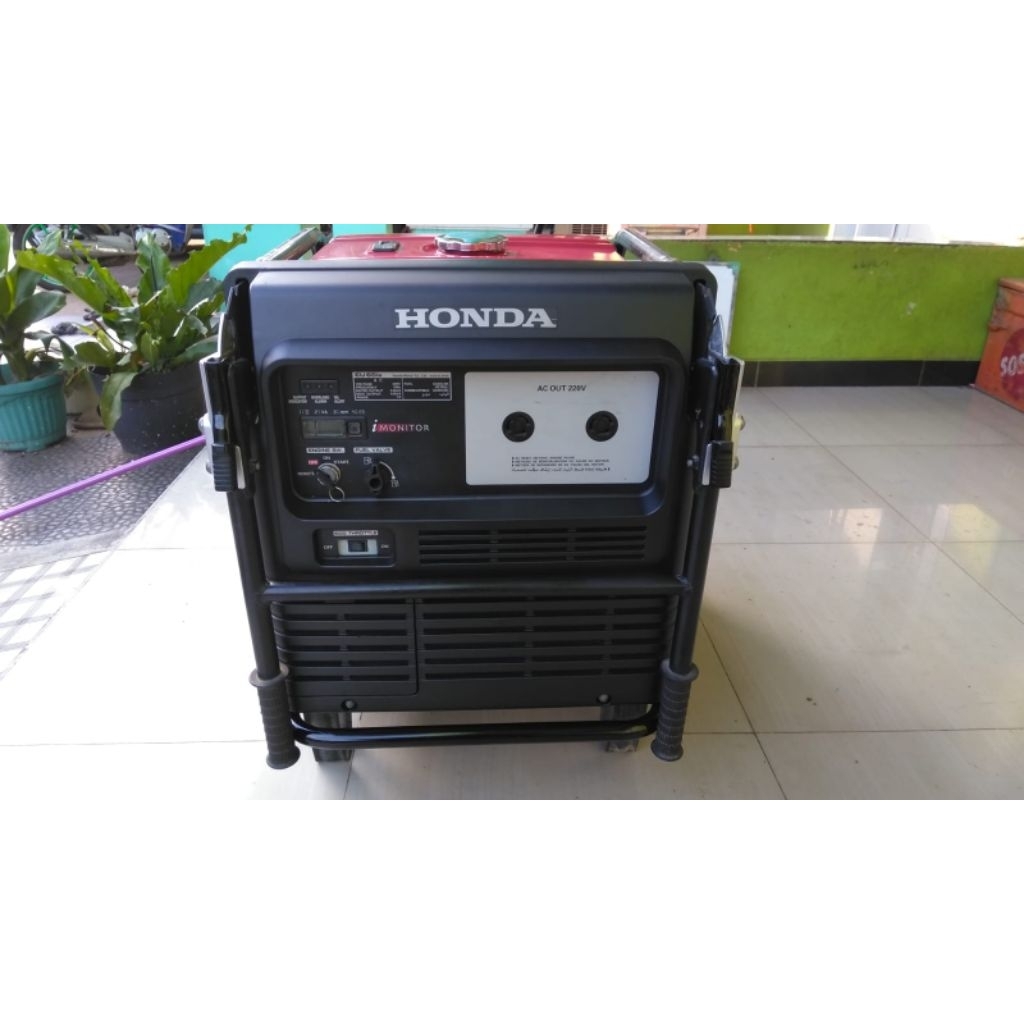 Genset Honda Inverter EU65is 5200 Watt Harga Nego Bisa COD