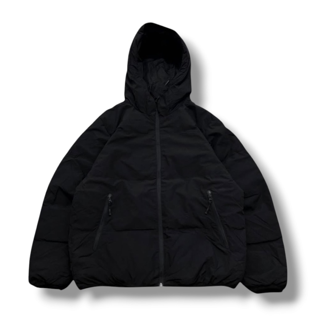 Jaket Warm Heat Padded Gu Black