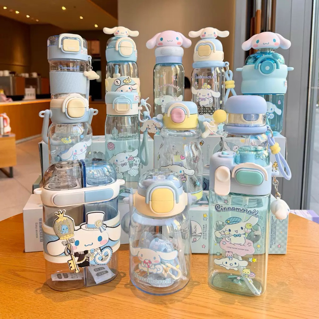 Botol Minum Anak Tritan Motif Cinnamoroll / Botol Anak Cinnamoroll