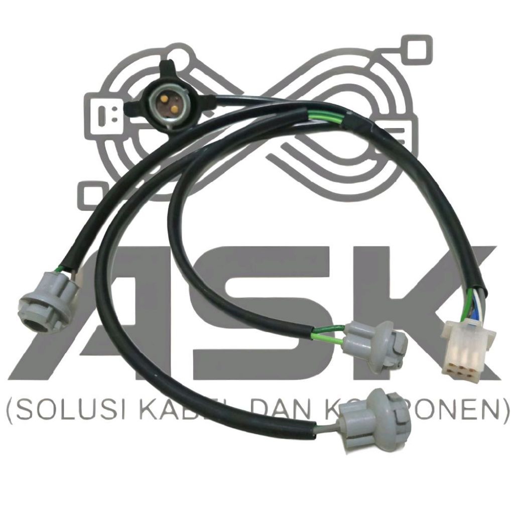 Soket Fitting Lampu Depan Beat Karbu