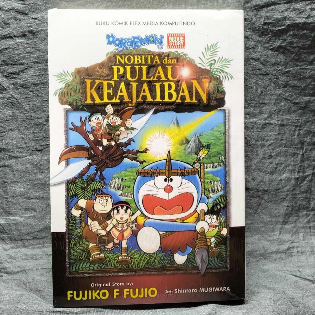 KOMIK BUKU FISIK DORAEMON MOVIE NOBITA DAN PULAU KEAJAIBAN 1 BUKU TAMAT INDONESIA FULLSET LENGKAP SE