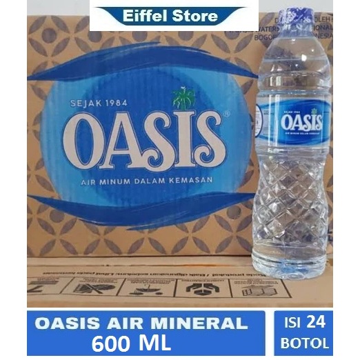 Air Mineral Oasis Botol Mini Pet - 330 ml / OASIS mini 330ml Satuan per pcs (OASIS Murah, OASIS Gros