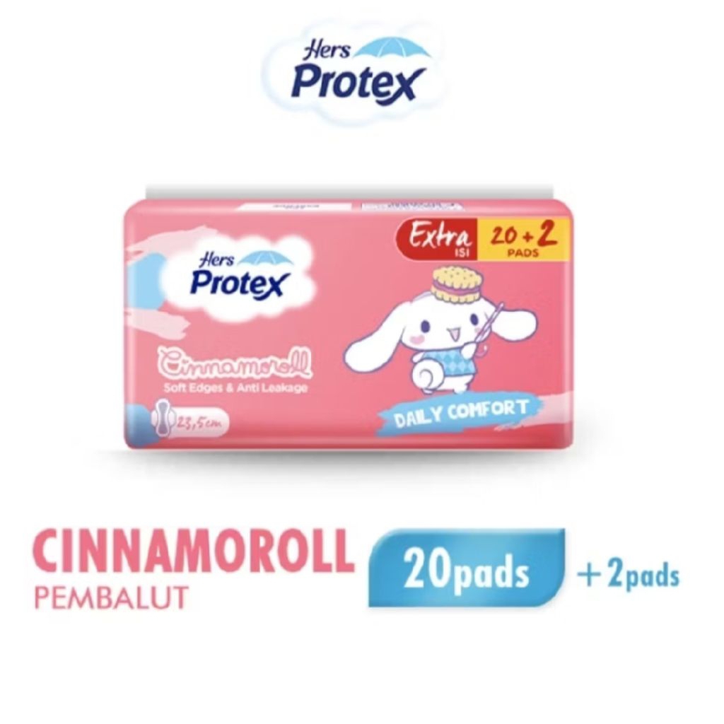 Hers Protex Cinnamoroll 20+2 Pads