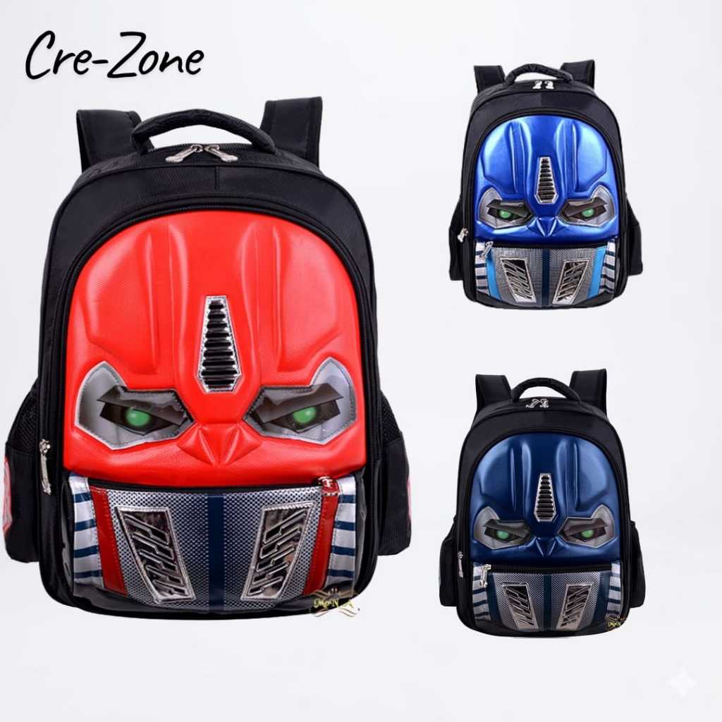 Tas Ransel Sekolah Anak Cowok dan Cewek TK/SD Kece - Kualitas Premium
